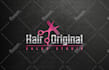 create hair salon, boutique, feminine logo
