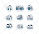 design custom svg vector icon designs for website