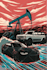 create tshirt design illustrations of cars and automotive