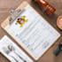 design professional and modern print menu food menu