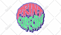 hand drawn a shaped logo
