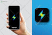 design clean modern mobile app logo or app icon
