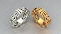 do jewelry cad design for 3d printing and rendering