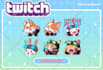 create unique twitch emotes or sub badges