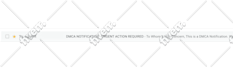 send dmca notices to infringing websites and to their host
