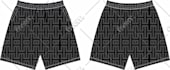 do rugby short mens short and mesh short mockup