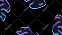 create custom 3d liquid chrome shapes and png asset pack