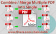 combine merge convert pdf files into single file or split extract pages to pdfs