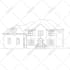 draw building in awesome detailed vector line art