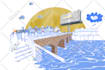create an architecture, urban or abstract collage