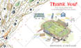 create custom hand drawn map in watercolor style