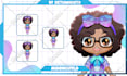 draw pngtuber model or custom png tuber avatar for your twitch stream