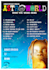 do retro marketing event flyer design or postcard
