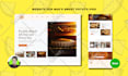 design a restaurant website with wordpress, online food order system