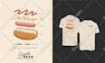 create custom illustrated retro vintage tshirt designs
