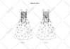 create fashion flat illustration, technical flat sketches