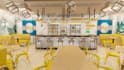 do retail store,restaurant interior design,3d rendering