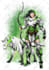 do custom hand drawn dark illustration, and clothing design