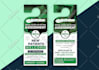 design professional door hanger for real estate and business