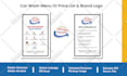design editable price list or sell sheet or product catalog