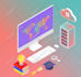 create isometric vector illustrations, infographics and maps