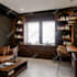 3d design kitchen , cabinet, and bathroom interior with render