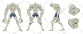 create anime style or dnd character sheet design