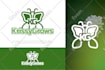 design leaf logo for your garden, farm or plant