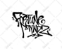 make graffiti logo or graffiti illustration