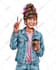 draw a custom digital cartoon portrait or caricature from your photo