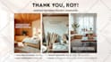 design home decor social media posts and instagram graphics