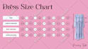 create a custom size chart for your clothing brand