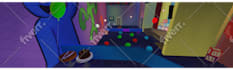 draw background illustration,2d layout colouring