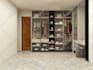 create bedroom interior design and photorealistic render