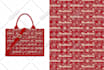 design a seamless luxury monogram pattern for your brand