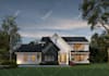 create 3d render for exterior house