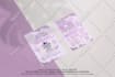 assist you in make a cute thank you business card