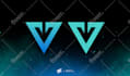 design professional esport logo initials twitch youtube