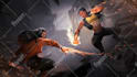 digital painting realistic characters for game illustration