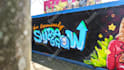 make real graffiti font on the street