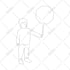 draw minimal continuous line vector art for you