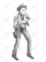 draw engraved and line art