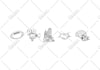 make simple, unique and hand drawn custom icons set