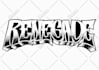 create logo hardcore band, graffiti artwork with my style