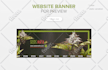 design professional web banners for website, slider