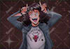 draw a retro 80s 90s anime illustration
