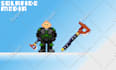 create pixel art assets, items, weapons for video games