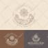 create a feminine hand drawn boho botanical logo with whimsical style within 24