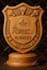create wooden trophy shield or family crest,laser cut vector files and 3d model