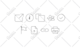 create icon design, custom icons, vector icons, website icon, and icon set
